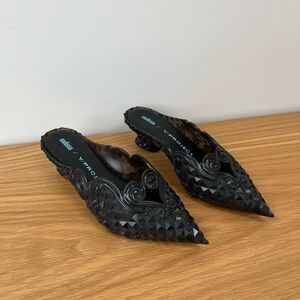Y/Project x Melissa Black Court Mules size 7